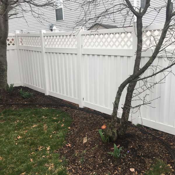 fence cleaning after