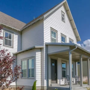 house with lap siding